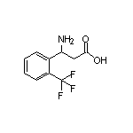 3-Amino-3-[2-(trifluoromethyl)phenyl]propionic Acid