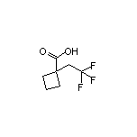 1-(2,2,2-Trifluoroethyl)cyclobutanecarboxylic Acid