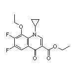 Ethyl 1-Cyclopropyl-8-ethoxy-6,7-difluoro-4-oxo-1,4-dihydroquinoline-3-carboxylate