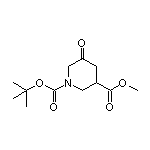 Methyl 1-Boc-5-oxopiperidine-3-carboxylate