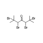 2,3,5,6-Tetrabromo-2,6-dimethyl-4-heptanone