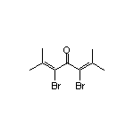 3,5-Dibromo-2,6-dimethyl-2,5-heptadien-4-one