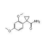 1-(2,4-Dimethoxyphenyl)cyclopropanecarboxamide