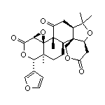 (4aS,6aR,8aR,8bR,9aS,12S,12aS,14aR,14bR)-12-(3-Furyl)-6,6,8a,12a-tetramethyldecahydrooxireno[2,3-d]pyrano[4’,3’:3,3a]isobenzofuro[5,4-f]isochromene-3,8,10(1H,6H,8aH)-trione