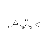 (1S,2R)-N-Boc-2-fluorocyclopropanamine