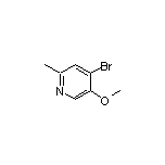 4-Bromo-5-methoxy-2-methylpyridine