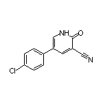 5-(4-Chlorophenyl)-2-oxo-1,2-dihydropyridine-3-carbonitrile