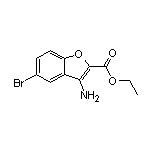 Ethyl 3-Amino-5-bromobenzofuran-2-carboxylate