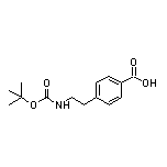 4-[2-(Boc-amino)ethyl]benzoic Acid