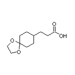 3-(1,4-Dioxaspiro[4.5]decan-8-yl)propionic Acid