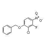 1-(Benzyloxy)-2-chloro-3-fluoro-4-nitrobenzene