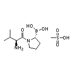 (R)-1-[(S)-2-Amino-3-methylbutanoyl]pyrrolidine-2-boronic Acid Methanesulfonate