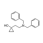 1-[2-(Dibenzylamino)ethyl]cyclopropanol