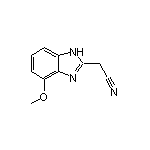 2-(Cyanomethyl)-4-methoxybenzimidazole