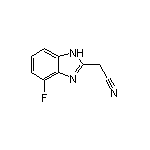 2-(Cyanomethyl)-4-fluorobenzimidazole