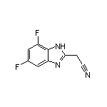 2-(Cyanomethyl)-5,7-difluorobenzimidazole