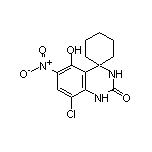 8’-Chloro-5’-hydroxy-6’-nitro-1’H-spiro[cyclohexane-1,4’-quinazolin]-2’(3’H)-one