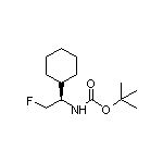 (R)-N-Boc-1-cyclohexyl-2-fluoroethylamine