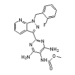 Methyl [4,6-Diamino-2-[1-(2-fluorobenzyl)pyrazolo[3,4-b]pyridin-3-yl]-5-pyrimidinyl]carbamate