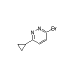 3-Bromo-6-cyclopropylpyridazine