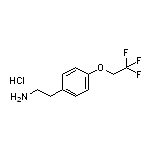 2-[4-(2,2,2-Trifluoroethoxy)phenyl]ethylamine Hydrochloride