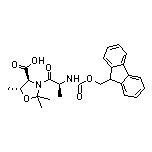 (4S,5R)-3-[(S)-2-(Fmoc-amino)propanoyl]-2,2,5-trimethyloxazolidine-4-carboxylic Acid