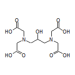 2,2’,2’’,2’’’-[(2-Hydroxypropane-1,3-diyl)bis(azanetriyl)]tetraacetic Acid