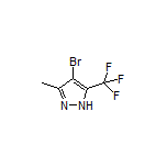 4-Bromo-3-methyl-5-(trifluoromethyl)-1H-pyrazole