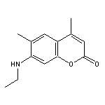 7-(Ethylamino)-4,6-dimethylcoumarin