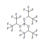 Tris(1,1,1,3,3,3-hexafluoro-2-propanyl) borate