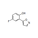 4-Fluoro-2-(5-isoxazolyl)phenol