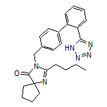 3-[[2’-(1H-Tetrazol-5-yl)-[1,1’-biphenyl]-4-yl]methyl]-2-butyl-1,3-diazaspiro[4.4]non-1-en-4-one