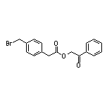 2-Oxo-2-phenylethyl 2-[4-(Bromomethyl)phenyl]acetate