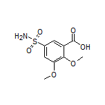 2,3-Dimethoxy-5-sulfamoylbenzoic Acid
