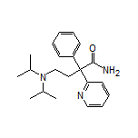 4-(Diisopropylamino)-2-phenyl-2-(2-pyridyl)butanamide