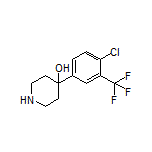 4-[4-Chloro-3-(trifluoromethyl)phenyl]piperidin-4-ol