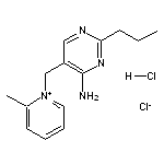 1-[(4-Amino-2-propyl-5-pyrimidinyl)methyl]-2-methylpyridin-1-ium Chloride Hydrochloride