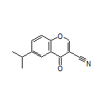 6-Isopropyl-4-oxo-4H-chromene-3-carbonitrile