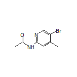 N-(5-Bromo-4-methyl-2-pyridyl)acetamide