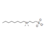3-[Dimethyl(octyl)ammonio]propane-1-sulfonate