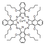 Copper(II) 5,9,14,18,23,27,32,36-Octabutoxy-2,3-naphthalocyanine