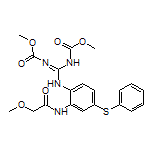 Methyl 3-[[2-(2-Methoxyacetylamino)-4-phenylthiophenyl]amino]-3-(methoxycarbonylamino)-2-aza-2-propenoate