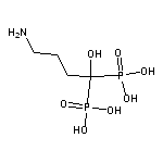 (4-Amino-1-hydroxybutane-1,1-diyl)diphosphonic Acid