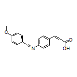 4-[(4-Methoxybenzylidene)amino]cinnamic Acid