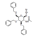 2-Acetamido-3,4,6-tri-O-benzyl-2-deoxy-beta-D-glucopyranosyl Azide