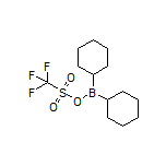 Dicyclohexyl[[(trifluoromethyl)sulfonyl]oxy]borane