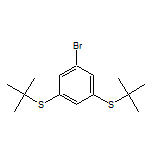 1-Bromo-3,5-bis(tert-butylthio)benzene