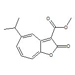 5-Isopropyl-3-(methoxycarbonyl)-2H-cyclohepta[b]furan-2-one
