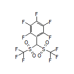 1-[Bis[(trifluoromethyl)sulfonyl]methyl]-2,3,4,5,6-pentafluorobenzene