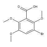 3-Bromo-2,5,6-trimethoxybenzoic Acid